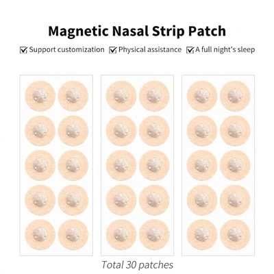 Plasture magnetic rotund pentru nas